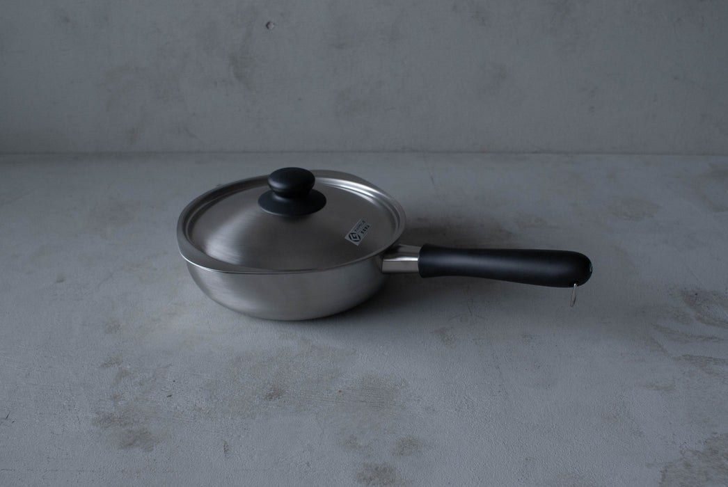 柳宗理 片手鍋 22cm つや消し仕上げ ステンレス SORI YANAGI