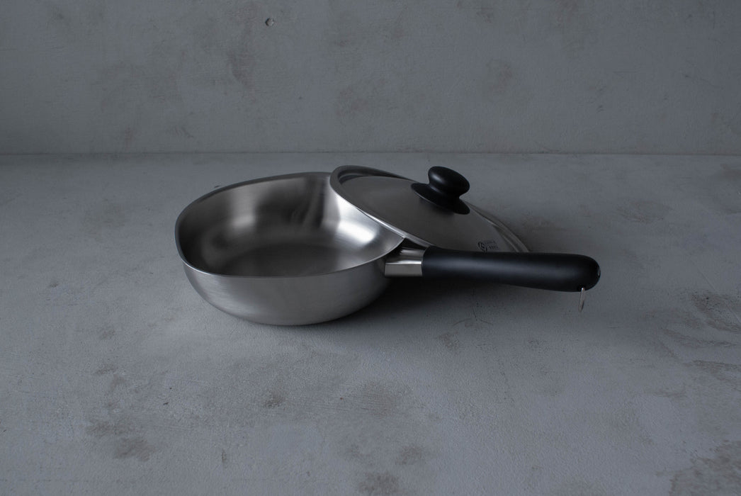 柳宗理 片手鍋 22cm つや消し仕上げ ステンレス SORI YANAGI