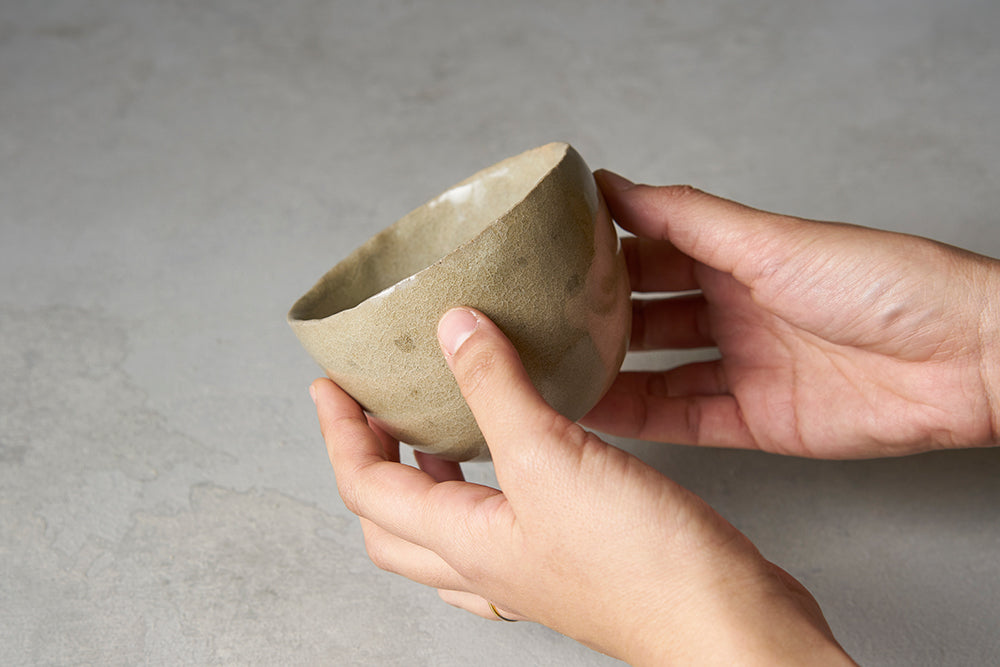 コーヒーのうつわ Tetsue -鉄絵碗/青瓷- by Hiromu Nagato -