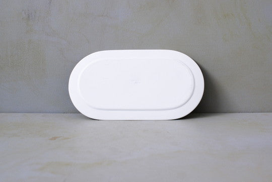 1616 / arita japan  S&B Platter For Milk & Sugar Set White W220×D120×H5mm